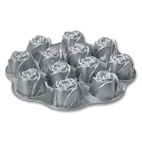 Buy Nordic Ware Cast-Aluminum Nonstick Muffin Pan, Sweetheart Rose