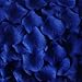 Dealzip Inc Royal Blue 200Pcs Artificial Silk Rose Flower Petals Wedding Table Scaters Confetti Bridal Wedding Party Decoration