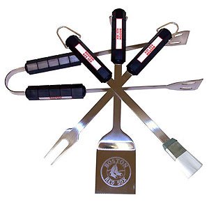 Boston Red Sox MLB Barbeque Set