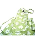 Kitchen Apron - Green Flowers by DiMani by DiMani