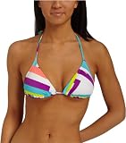Roxy Junior's Neo Geo Tiki Tri Bikini Top