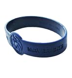 Dallas Mavericks blue official NBA Team logo adult bracelet