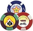 Set of 20 Customized Poker Chip Labels.. - Casino Supplies > Poker Chips > Custom Ready > 1 Inch