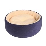 JLA Faux Suede Kitty Kup, Blue