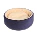 Pet Supplies : JLA Faux Suede Kitty Kup, Blue (17" x 17")
