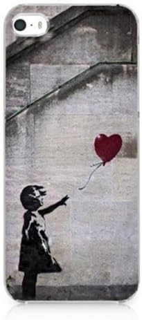Banksy Balloon Girl Graffiti Case Hard Cover for Iphone 5 5s New 2013