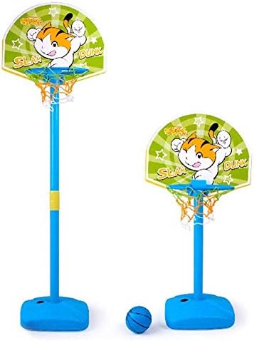 Fun Basketball Set- Adjustable Portable Basketball Toys for Kids Toddlers