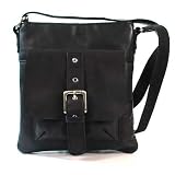 Unisex Handtasche aus gewachstem Rindleder von Shalimar 'Supernatural'