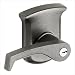 Baldwin 5265.452.RENT Tahoe Lever RH Keyed Entry Set, Distressed Antique Nickel