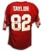 John Taylor Signed 49ers t/b Red Jersey Inscribed