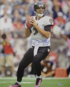 Joe Flacco Signed Ravens 16x20 Photo