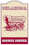 Oklahoma Sooners Nostalgic Metal Sign from Riddell