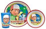 Handy Manny Mealtime Set with Plate, Bowl and Cup