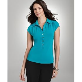 Buy Alfani Shirt, Polo Cap Sleeve by Alfani