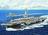 USS Nimitz CVN68 Aircraft Carrier 2005 1-700 Trumpeter