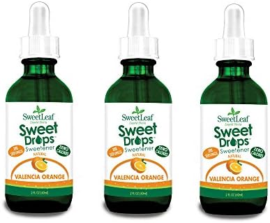 SWEATLEAF STEVIA LIQUID DROP - SET OF 3 (Valencia Orange)