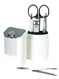 Danielle Enterprises Pearlized Manicure Set, White