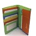 Wallet "Bergamo" black tutti frutti.