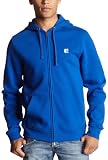 ETNIES Young Men's Small Icon Chest Zip Fleece,Royal,Medium