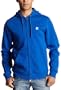ETNIES Men's Small Icon Chest Zip Fleece,Royal,Medium