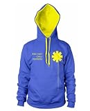 Official RED HOT CHILI PEPPERS Hoody/Hoodie DRIP BLUE
