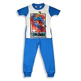 Superman - Boys Pajamas, Royal Blue, White