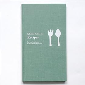 【クリックで詳細表示】ライフスタイルノートブック・Recipes【ライトグリーン】 LSN-RP-LG