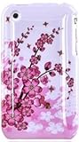 Flexible Gel Case for Apple iPhone 3G, 3GS - Pink Cherry Blossoms