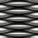 Wallmonkeys Peel and Stick Wall Decals - A Large Image of Silver or Chrome Chain Link Mesh - Removable Graphic