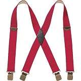 Filson Clip Suspenders - Regular - Red