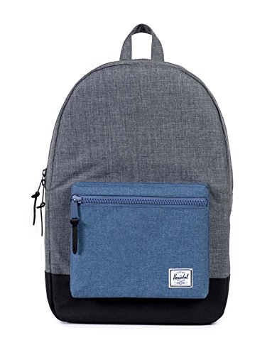 Herschel Supply Co. Settlement, Charcoal Crosshatch/Navy Crosshatch/Black/Black, One Size