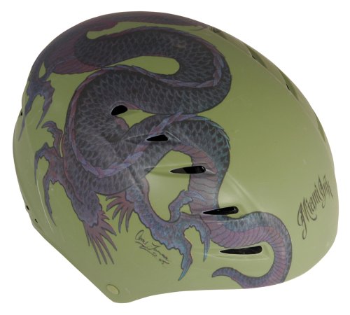 Miami Ink Hardshell Bicycle Helmet (Youth Small/Medium)