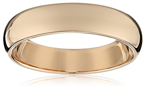 10k-Yellow-Gold-4mm-Traditional-Plain-Wedding-Band