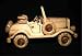 Extra 40% Off Handcrafted Wooden Toy Car Classic Vintage Model CMC_ROADSTER_001