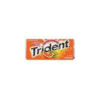 Trident Tropical Twist Sugarless Gum with Xylitol - 12 x 18 stick packs = 216 sticks of sugar free gum
