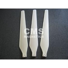 9.2 Ft (110") Diameter. High Efficient Wind Generator Blades w/ HUB, 3 Rotors