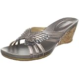 Naturalizer Women's Solana Wedge Sandal,Nickel Alloy,8.5 W US