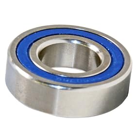 6003-2RS Bearing 17x35x10 Si3N4 Ceramic:Stainless:Sealed:ABEC-7