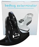 EcoGecko Bedbug Exterminator Ultra Portable Handheld Vacuum Cleaner with UV Light for use on Mattress & Bedding Removes Dust Mites, Bacteria, Germs and Harmful Allergens, Black