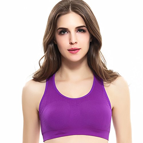Ruzishun Women's Seamless Sport Bra