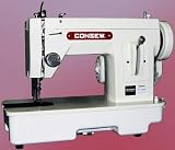 Consew CP206R Portable Walking Foot SS All Metal Flatbed Sewing Machine like Sailrite,Thompson & Reliable 110V