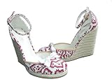 Miu Miu by Prada Sandals Platform Espadrilles Signature Geometric Print Shoes- OnlyMomda
