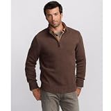 Eddie Bauer Classic Fit Cotton Marl Quarter-Zip Sweater