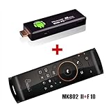 3in1 Keyboard F10 + MK802 II Mini Android 4.0 TV Box Mini PC TV Dongle