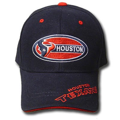 NFL OFFICIAL HOUSTON TEXANS COTTON VELCRO HAT CAP OSFA