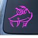 RATTLE SNAKE - Reptile - Vinyl Car Decal Sticker #1320 | Vinyl Color: Pink