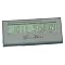 LCD radio controlled countdown digital clock - 4.33x1.77x0.4