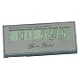 LCD radio controlled countdown digital clock - 4.33x1.77x0.4