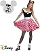 Adults Deluxe Minnie Mouse Costume Dress With Headpiece