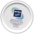 Nivea Soft Refreshingly Soft Moisturizing Creme with Jojoba Oil and Vitamin E, 6.8-Ounce Tubs (Pack of 4)